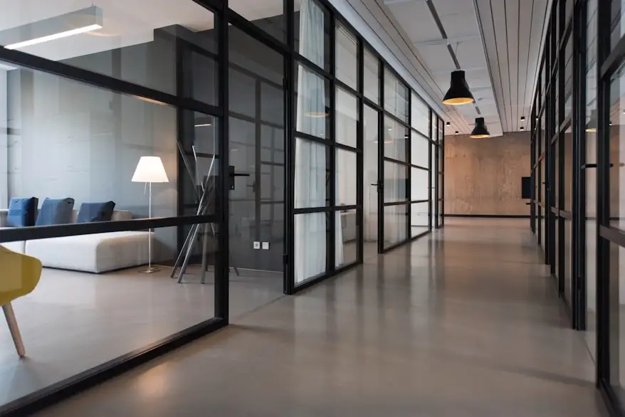 Open-plan office