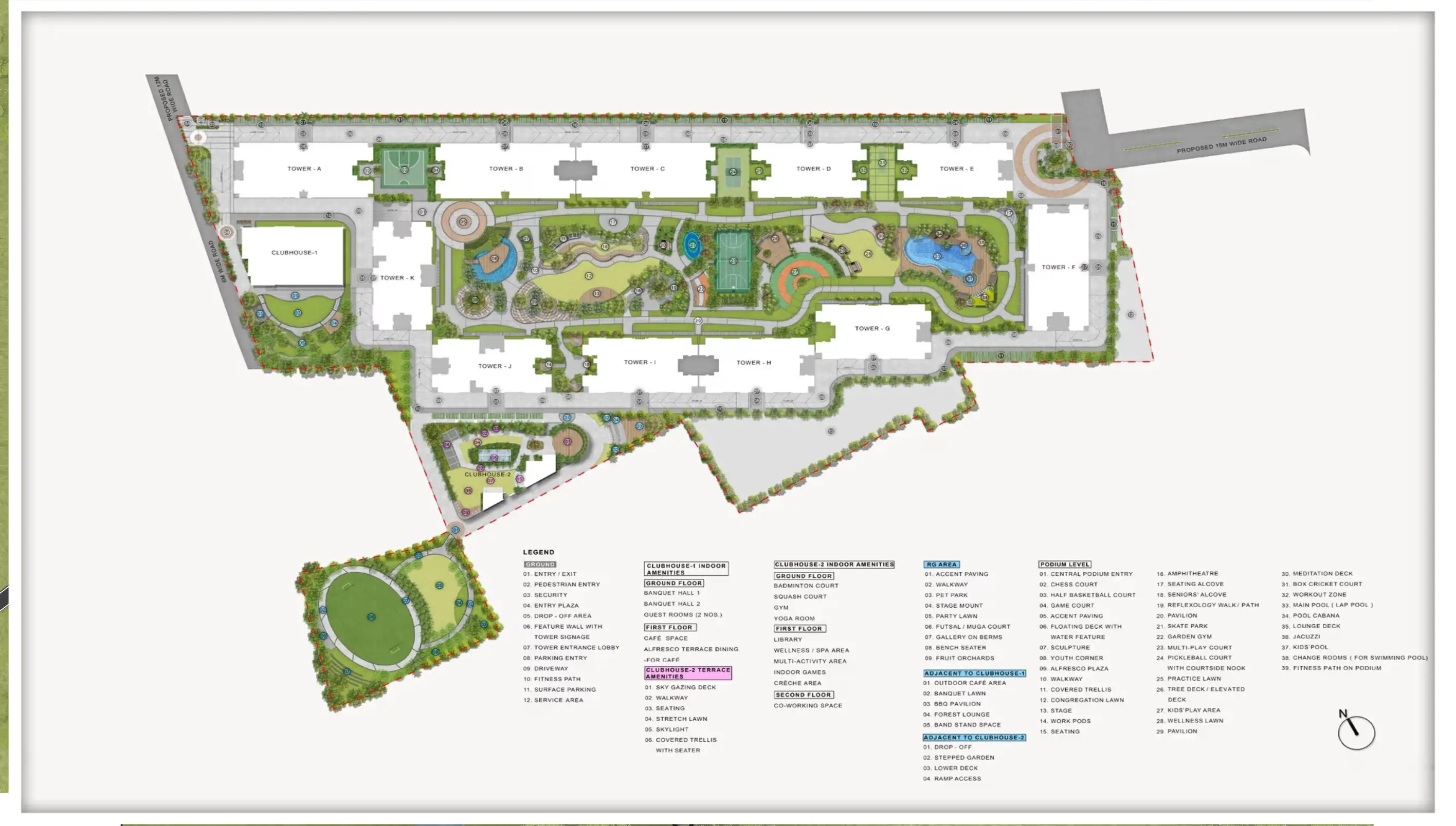 Godrej Ivara Kharadi, Pune master plan