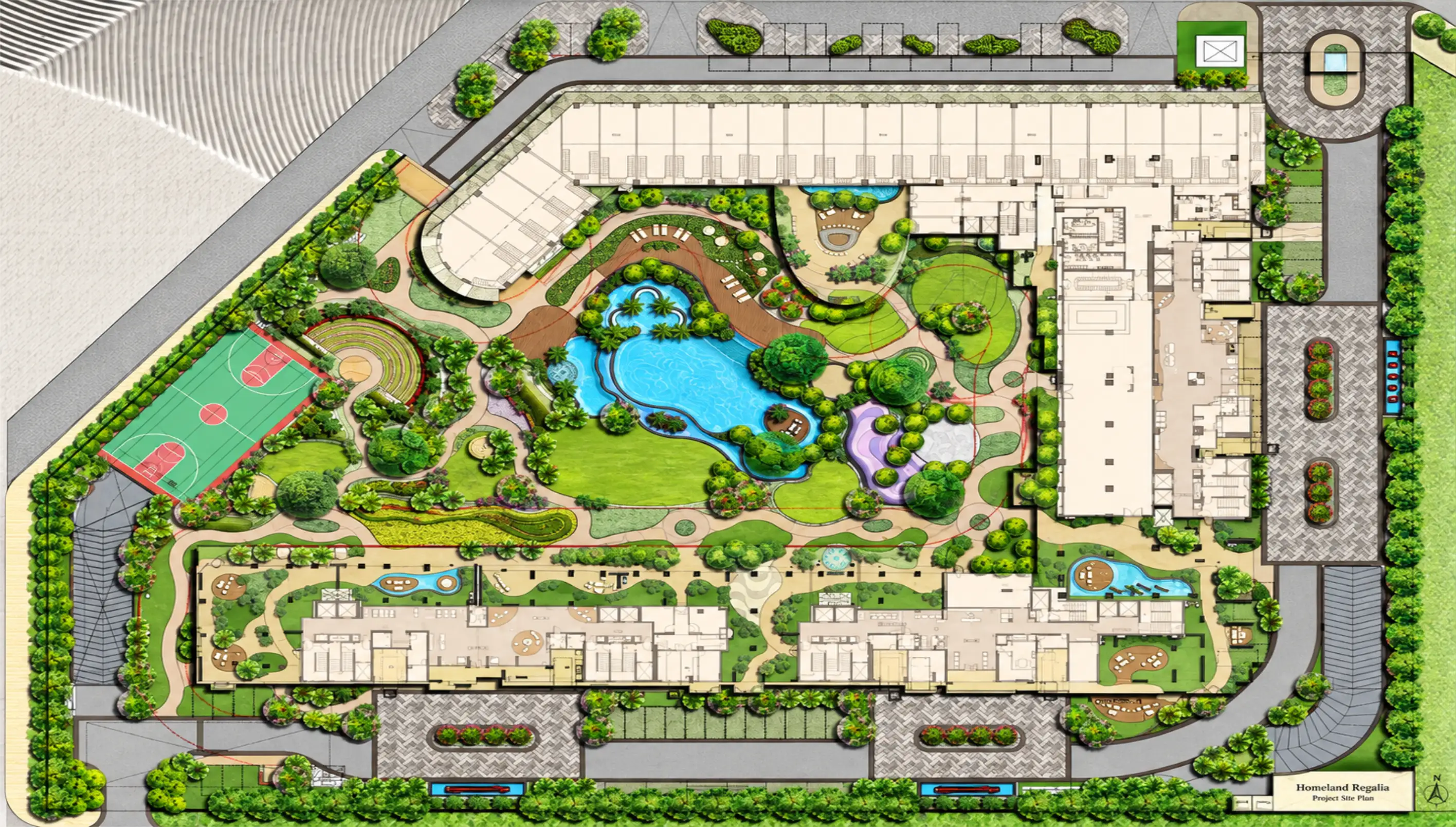 Homeland Regalia master plan