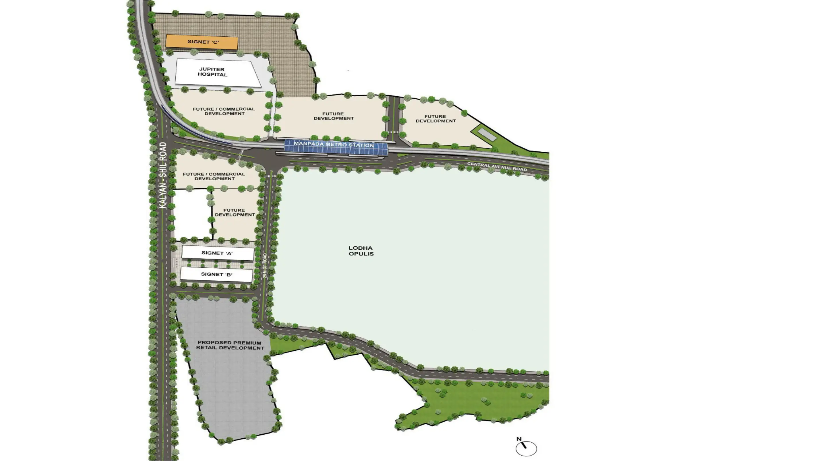 Lodha Signet Palava master plan