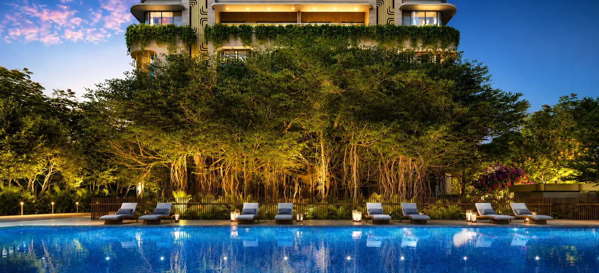 Lodha Whitefield landscaped green spaces