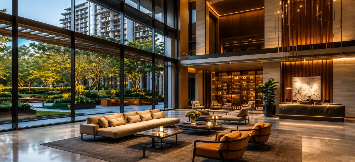 Lodha Whitefield 4 BHK living room