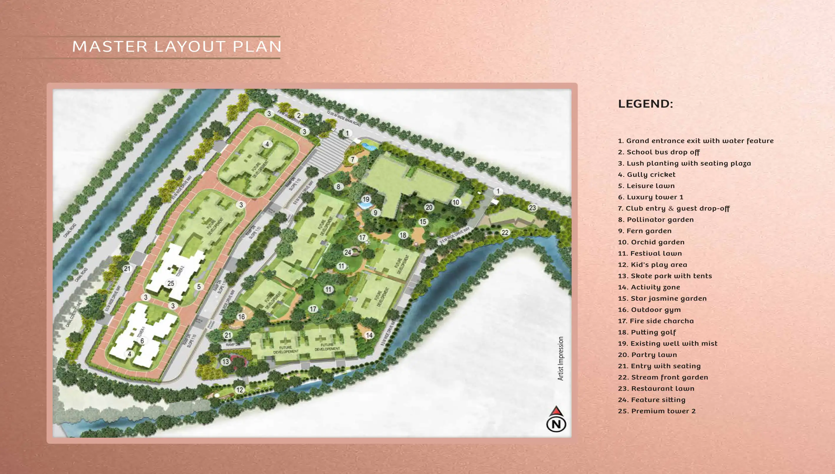 Wildernest at SP Kingstown master plan