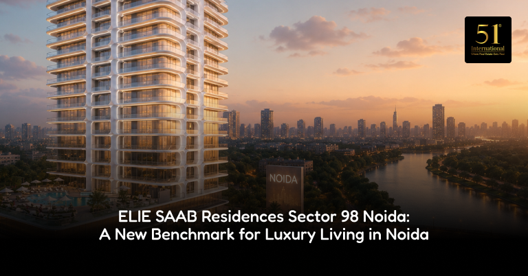 ELIE SAAB Residences Sector 98 Noida luxury branded apartments exterior view