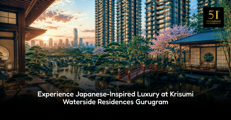 Krisumi Waterside Residences Gurugram – Japanese-inspired luxury apartments in Sector 36A