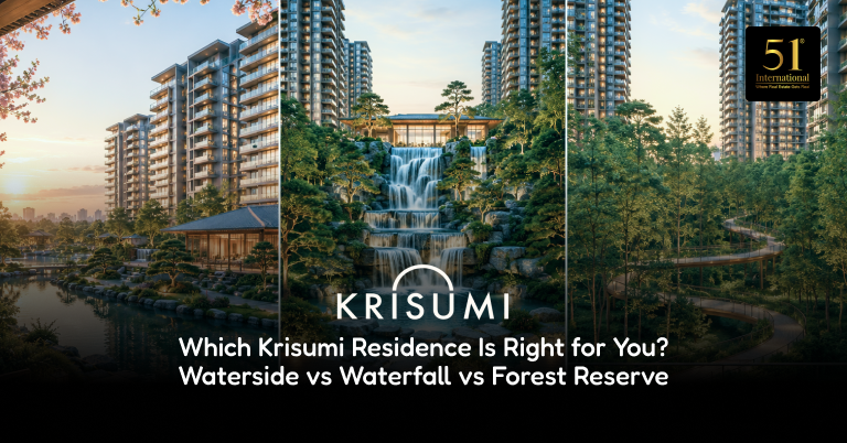 Krisumi Waterfall vs Waterside vs Forest Reserve — luxury residences comparison in Sector 36A, Gurugram