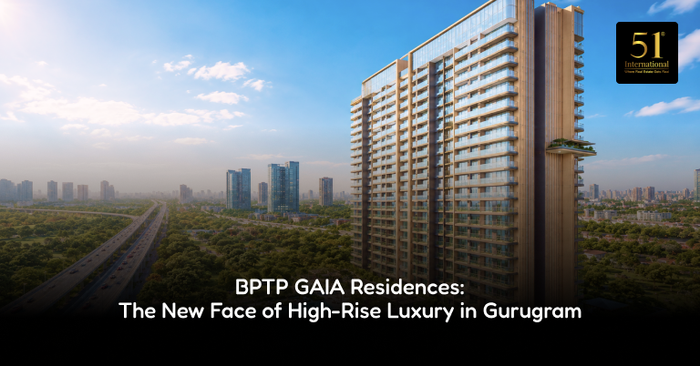 BPTP GAIA Residences Sector 102 Gurugram glass façade luxury towers on Dwarka Expressway