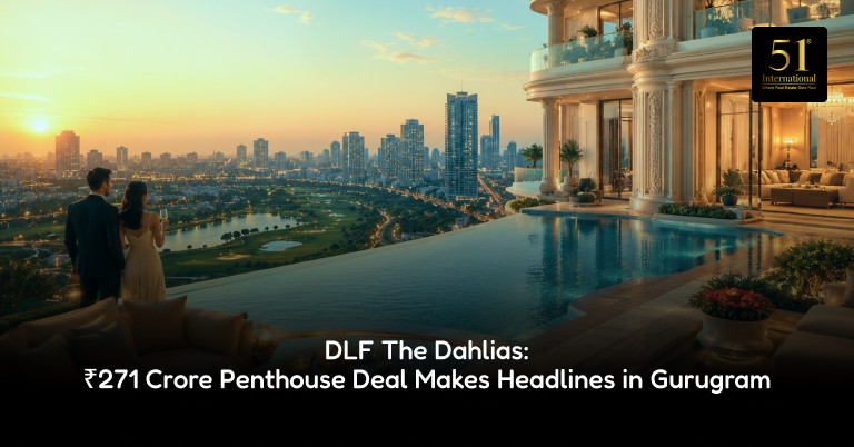 DLF The Dahlias Gurugram — ₹271 crore penthouse, India's costliest home deal