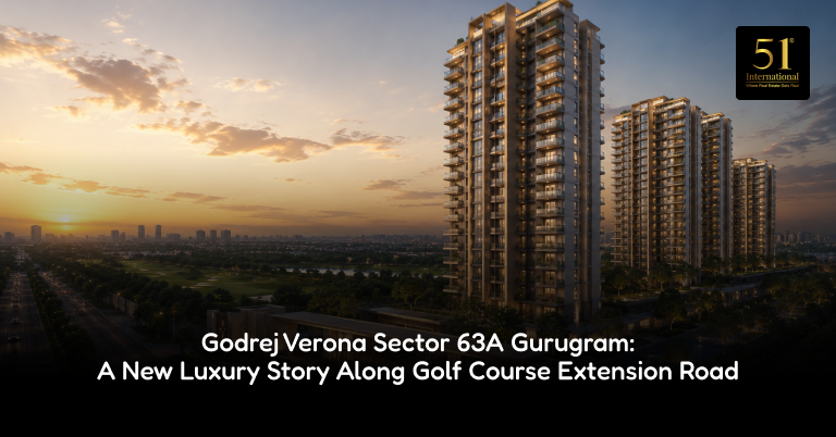 Godrej Verano Sector 63A Gurugram luxury high-rise towers on Golf Course Extension Road