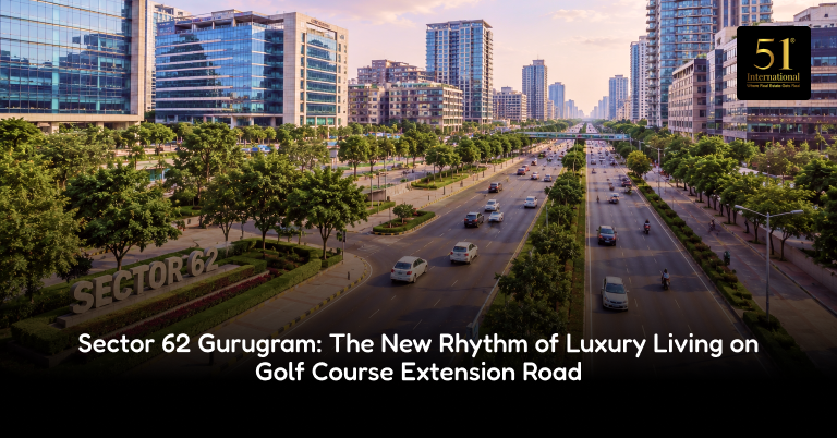 Sector 62 Gurugram luxury apartments on Golf Course Extension Road