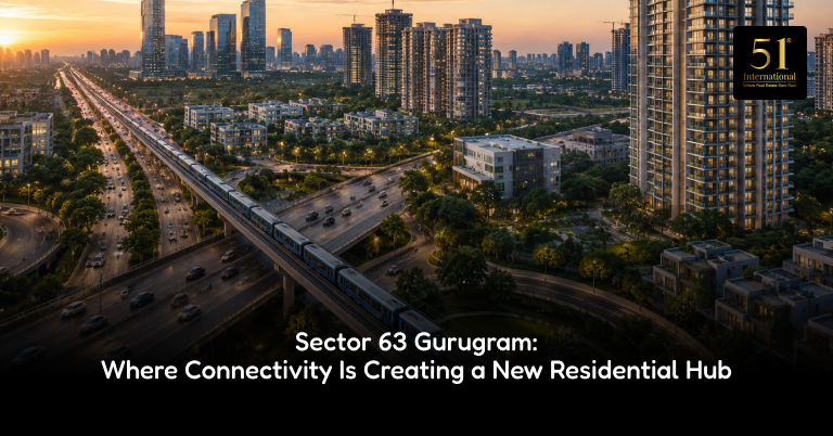 Sector 63 Gurugram property — DLF The Aureva and Adani Samsara Ivana on Golf Course Extension Road