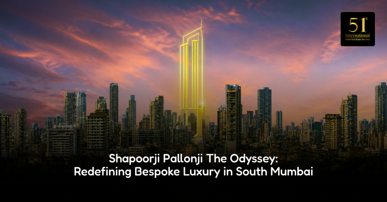 Shapoorji Pallonji The Odyssey luxury tower off Marine Drive, Gamdevi Mumbai