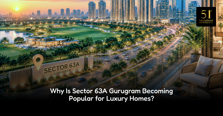 Sector 63A Gurugram luxury apartments on Golf Course Extension Road