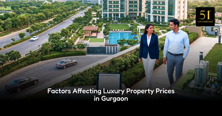 Factors affecting luxury property prices in Gurgaon – location, connectivity, developer reputation