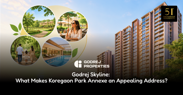 Godrej Skyline Koregaon Park Annexe Pune luxury 3 BHK 4 BHK residences
