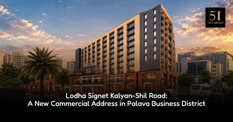 Lodha Signet Kalyan-Shil Road premium office tower in Palava Business District, Dombivli