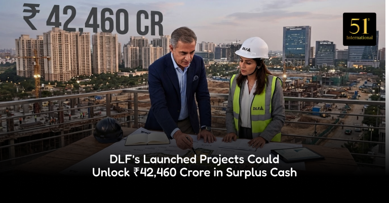 DLF’s Launched Projects Could Unlock ₹42,460 Crore in Surplus Cash