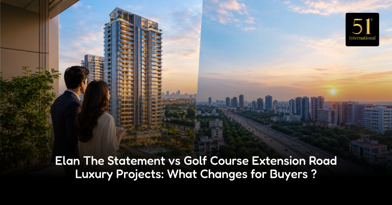 Elan The Statement, ultra-luxury 4 BHK residences in Sector 49, Sohna Road, Gurugram