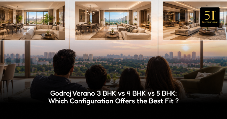 Godrej Verano 3 BHK, 4 BHK and 5 BHK luxury apartments on Golf Course Extension Road, Sector 63A, Gurugram