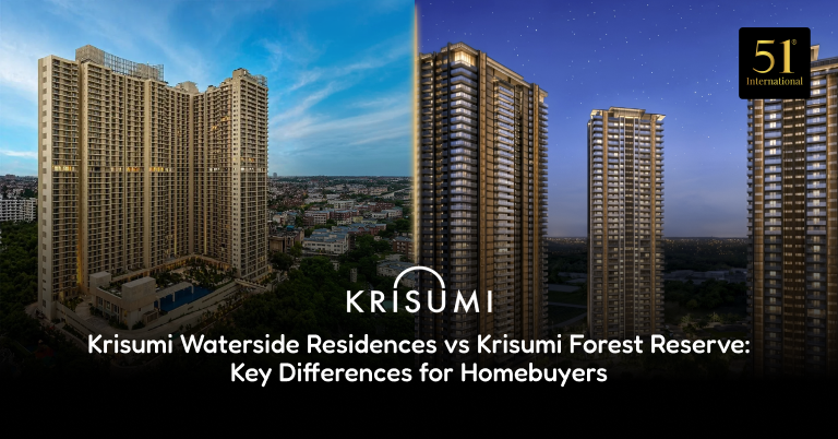 Krisumi Waterside Residences and Forest Reserve luxury apartments in Sector 36A, Gurugram