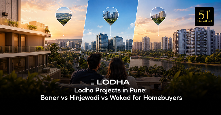 Lodha Projects in Pune: Baner vs Hinjewadi vs Wakad for Homebuyers