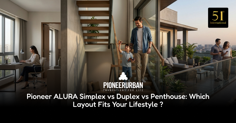 Pioneer ALURA simplex, duplex and penthouse residences in Sector 62, Gurugram